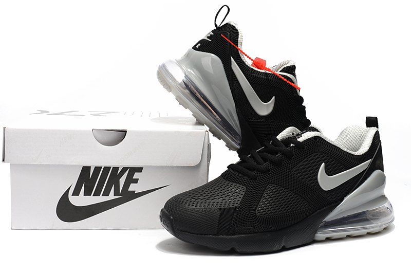Men Nike Air Max 180 Black Silver